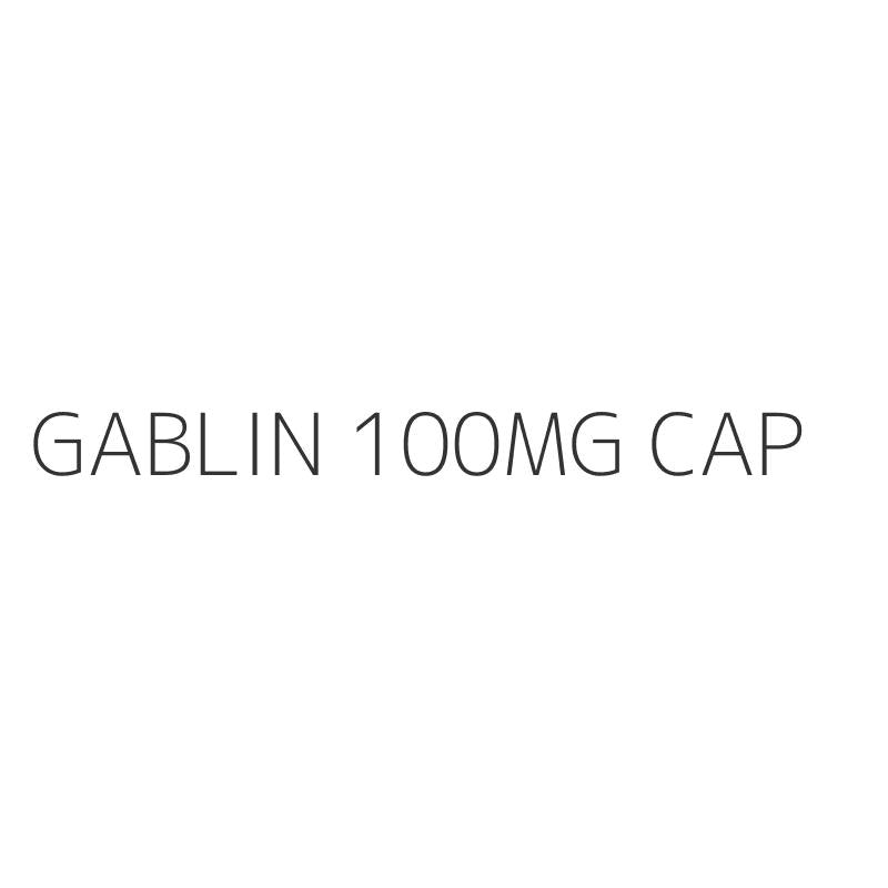 GABLIN 100MG CAP