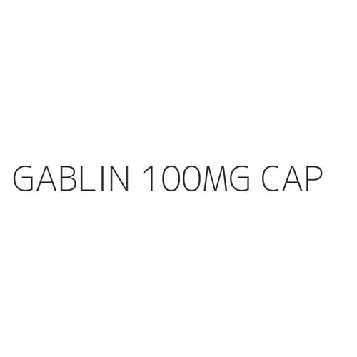 GABLIN 100MG CAP