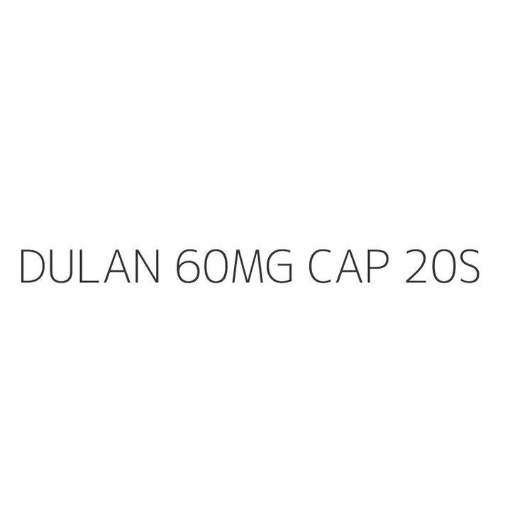 DULAN 60MG CAP 20S