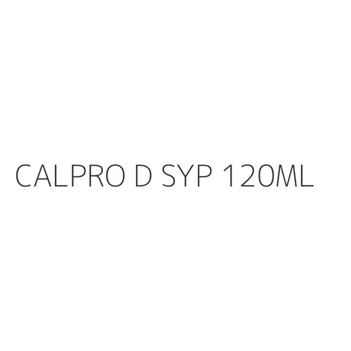 CALPRO D SYP 120ML
