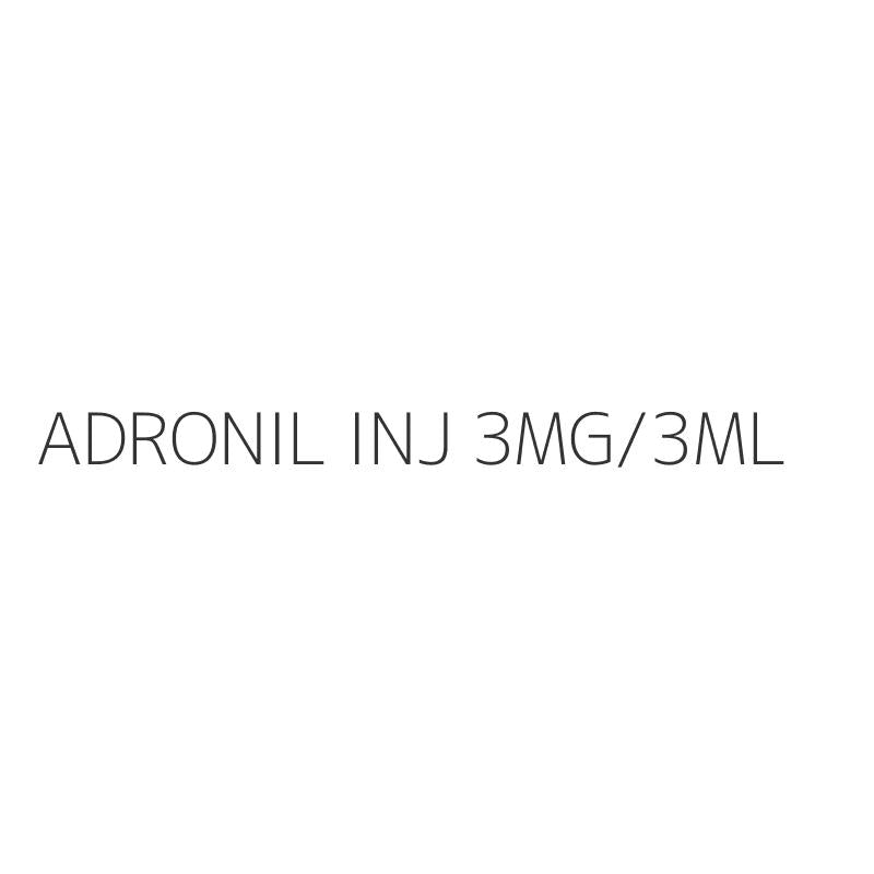 ADRONIL INJ 3MG/3ML