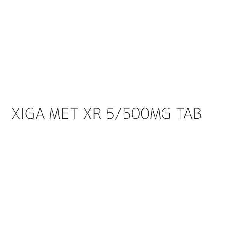 XIGA MET XR 5/500MG TAB