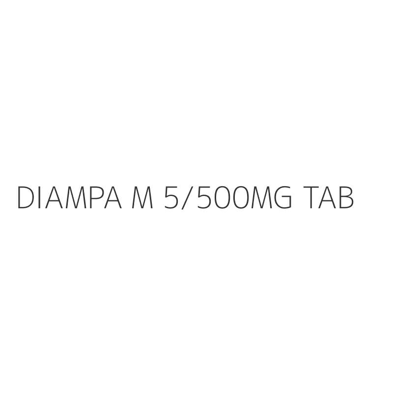 DIAMPA M 5/500MG TAB