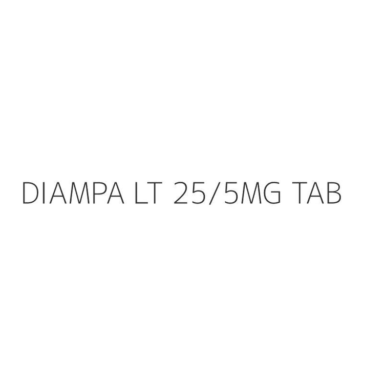 DIAMPA LT 25/5MG TAB
