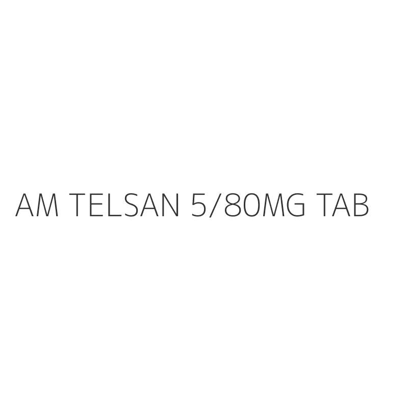 AM TELSAN 5/80MG TAB
