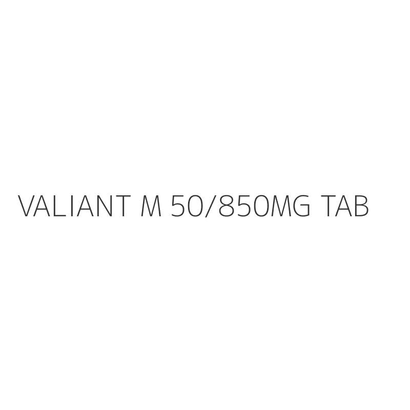 VALIANT M 50/850MG TAB