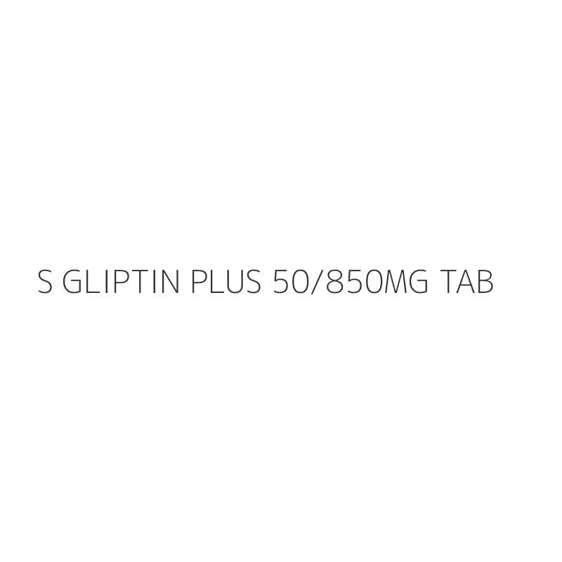 S GLIPTIN PLUS 50/850MG TAB
