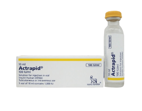 ACTRAPID VIAL 10ML INJ