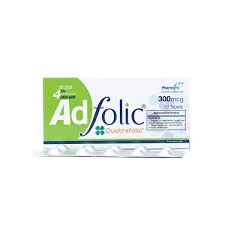 AD FOLIC 300MCG TAB