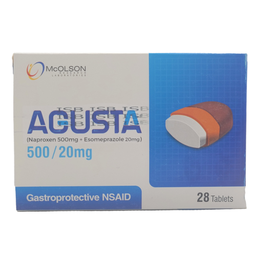 AGUSTA 500/20 TABS 28S