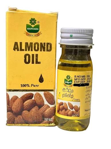 ALMOND OIL 25ML(MARHABA)