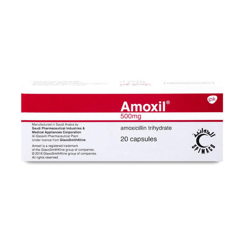 AMOXIL 500MG CAP