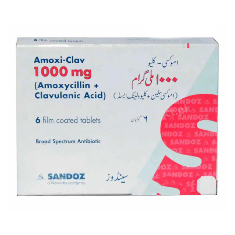AMOXI CLAV 1000MG TAB