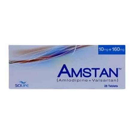 AMSTAN 10/160MG TAB 14S