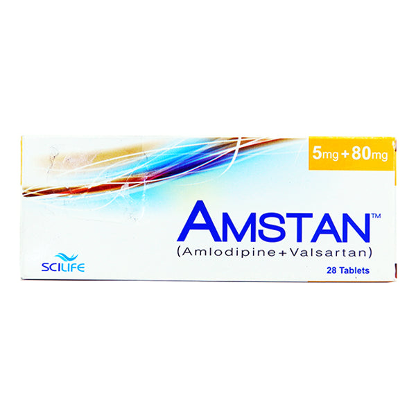 AMSTAN 5/80MG TAB 28S