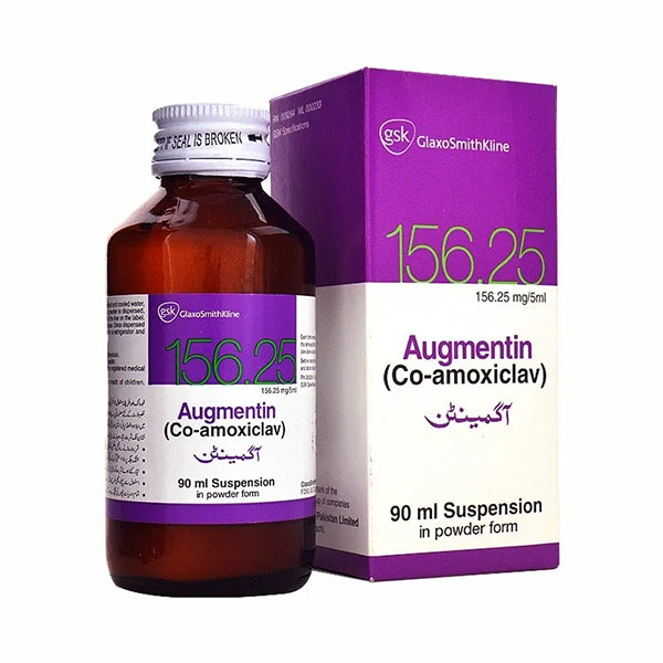AUGMENTIN 156MG SYP 90ML (NEW)