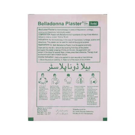 BELLADONA PLASTER