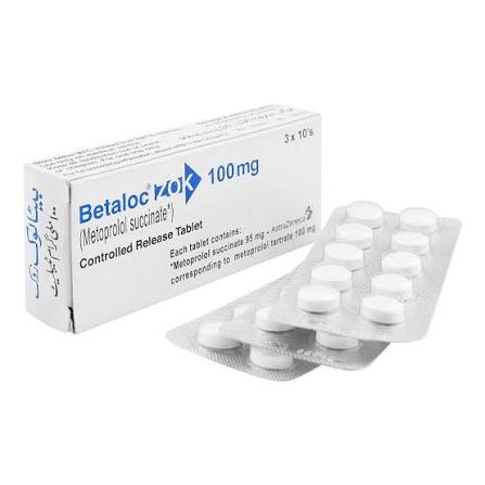BETALOC ZOK 100MG TAB