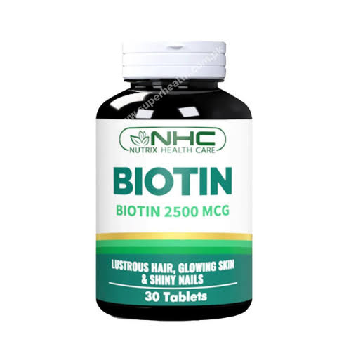 BIOTIN 2500MCG TAB 30S (NHC)