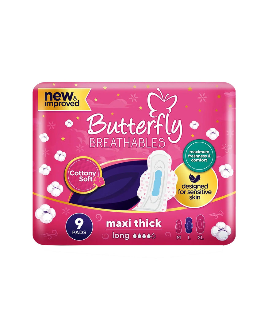 BUTTERFLY PAD MAXI THICK 7S