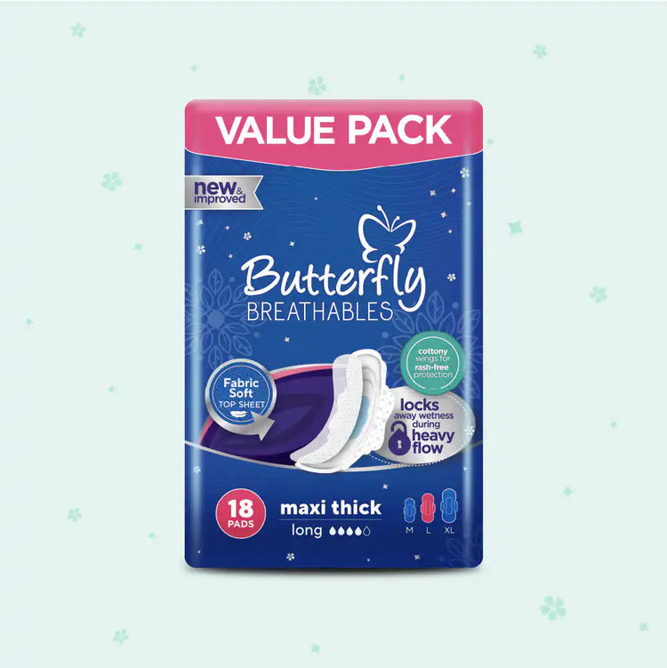 BUTTERFLY PAD MAXI (VALUE PACK)