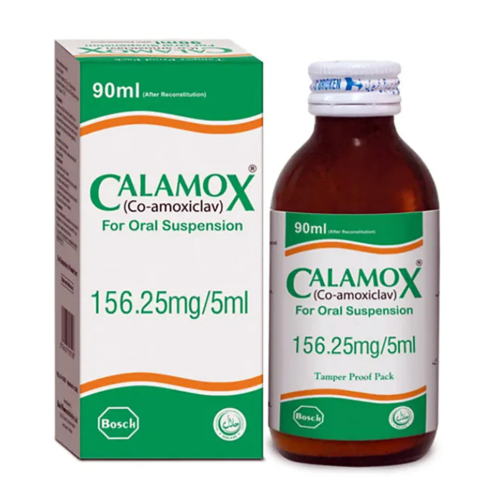 CALAMOX 156.25MG SYP 90ML