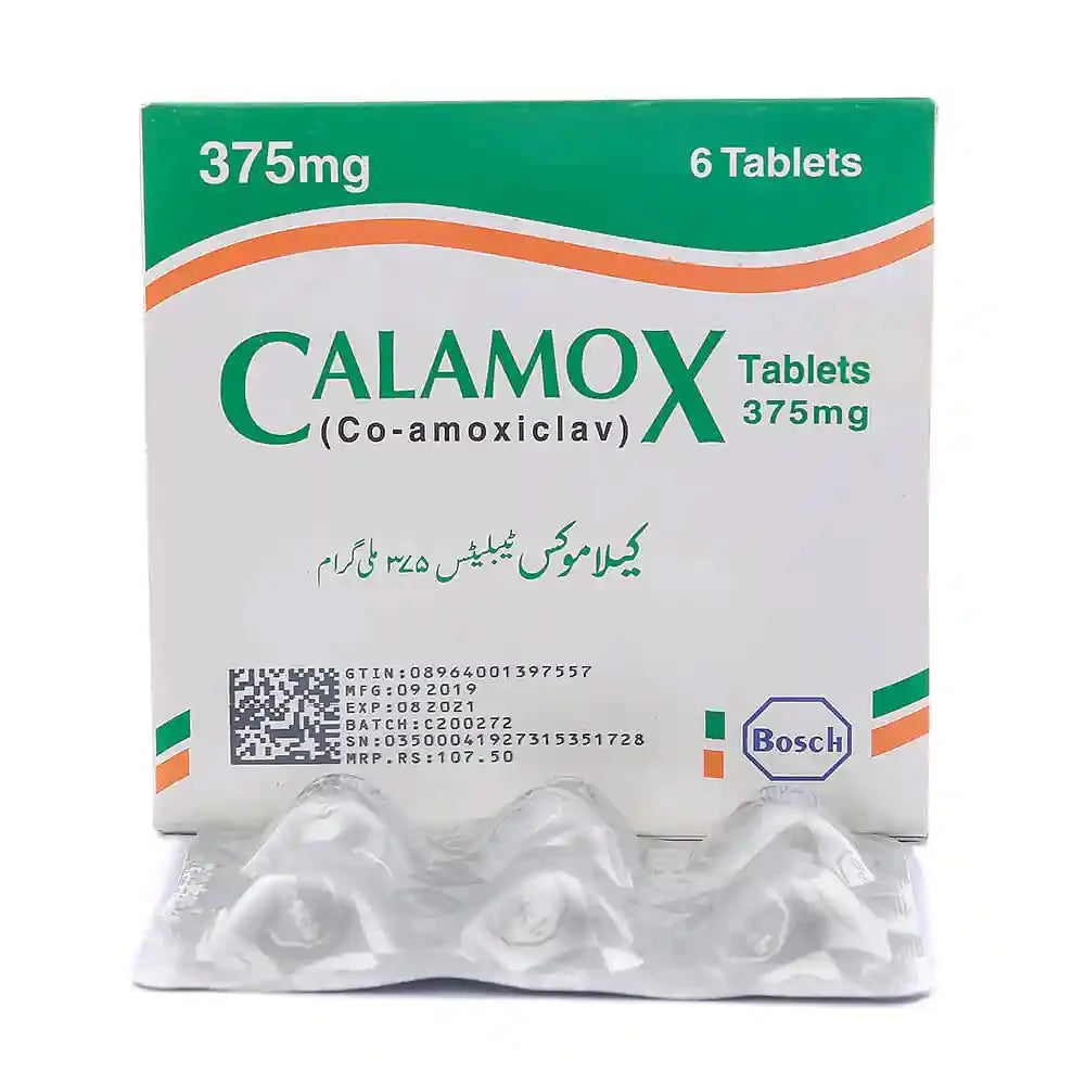 CALAMOX 375MG TAB (6S)