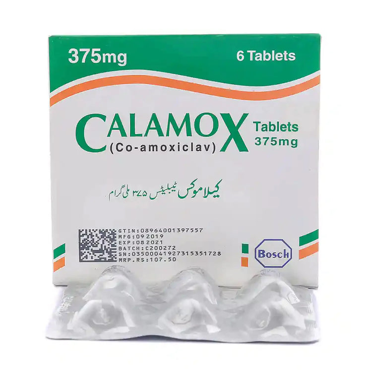 CALAMOX 375MG TAB (6S)