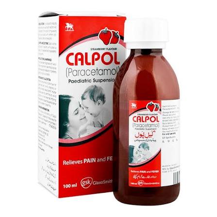 CALPOL PAED 100ML SUSP