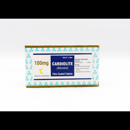 CARDIOLOTE 100MG TAB