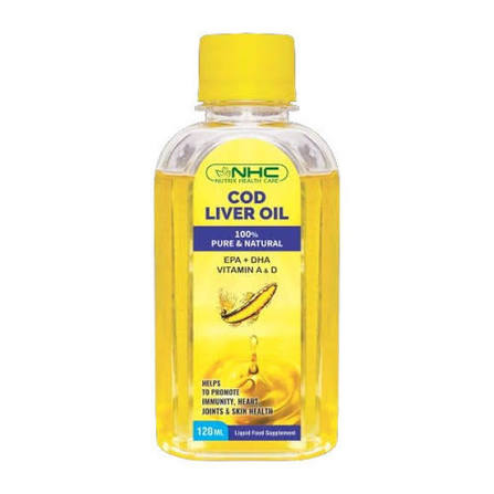 COD LIVER OIL 120ML (NHC)