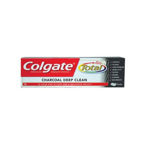 COLGATE T/P 100GM (TOTAL ADVANCED CHARCOAL)