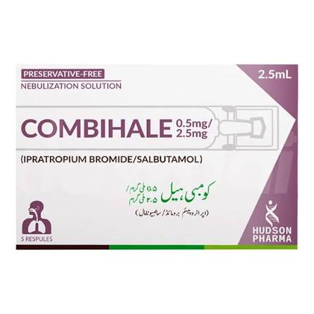 COMBIHALE NEB SULOTION 2.5ML