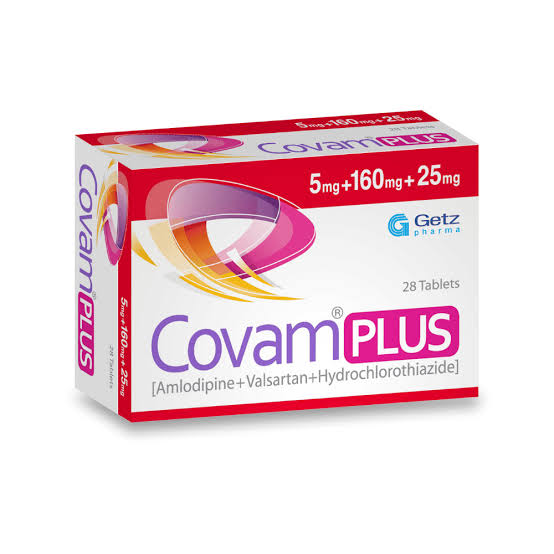 COVAM PLUS 5/160/12.5MG TAB