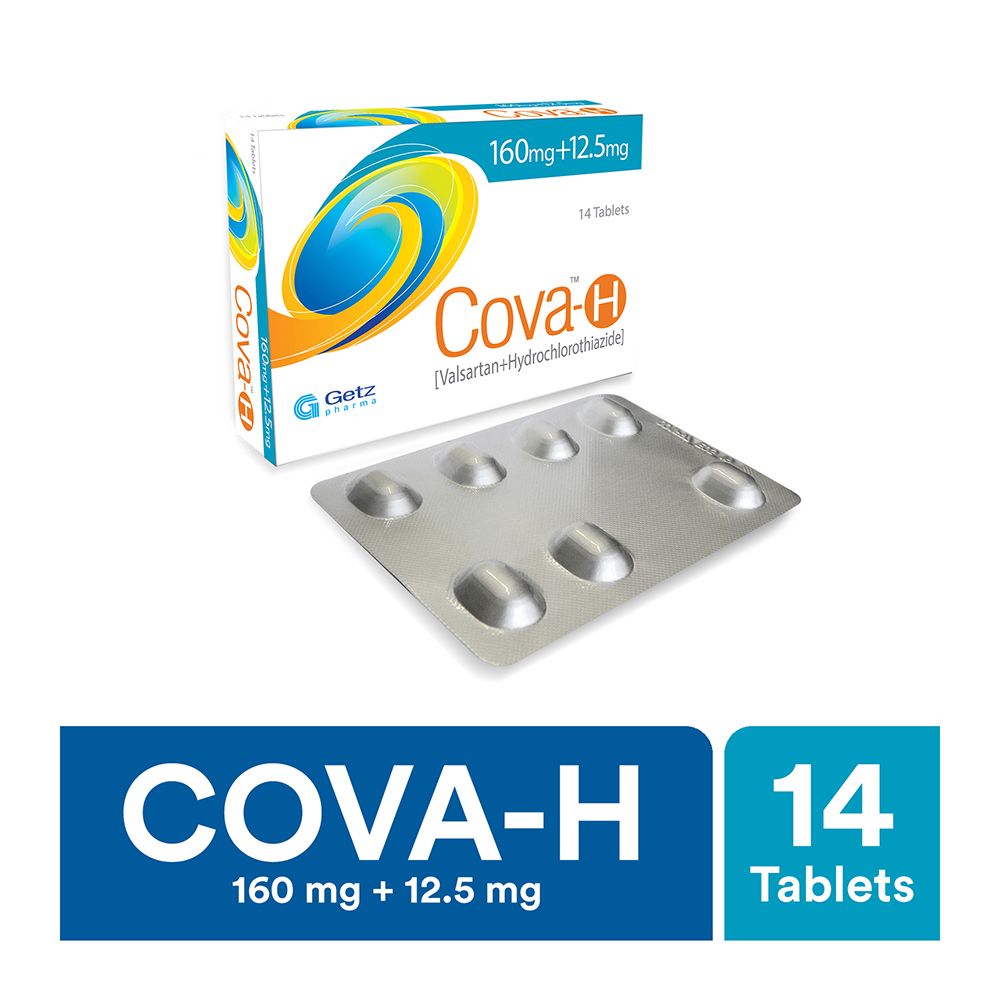 COVA H 160/12.5MG TAB
