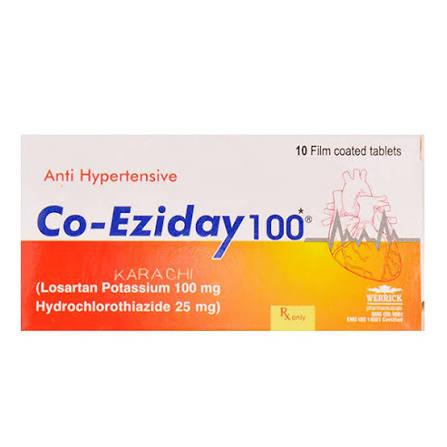 CO EZIDAY 100MG TAB
