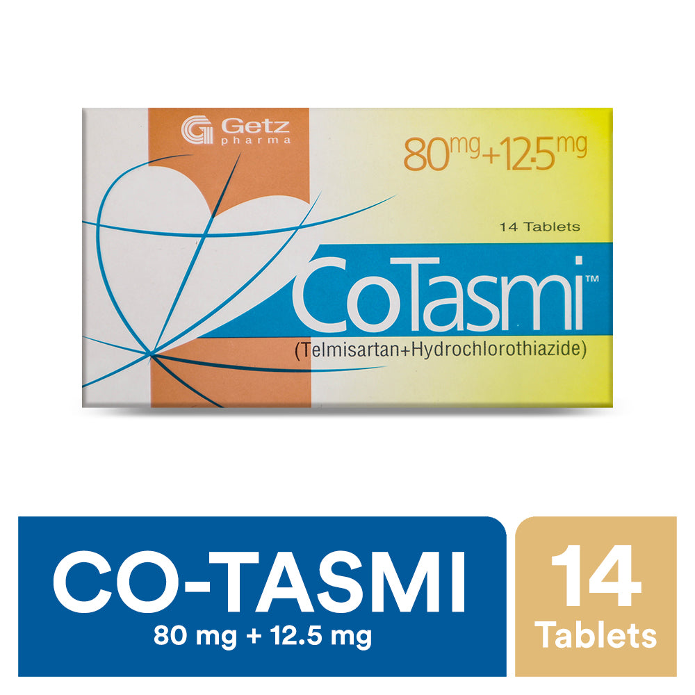 CO TASMI 80/12.5MG TAB