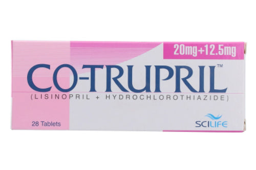 CO TRUPRIL 20/12.5MGTAB