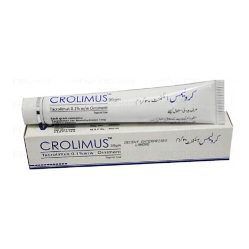 CROLIMUS 0.1% OINT 30GM