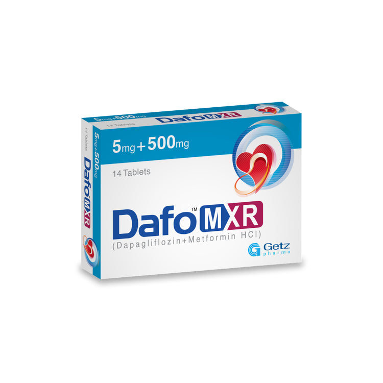DAFO MXR TAB  5+500MG