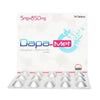 DAPAMET 5/850 MG TAB 28S