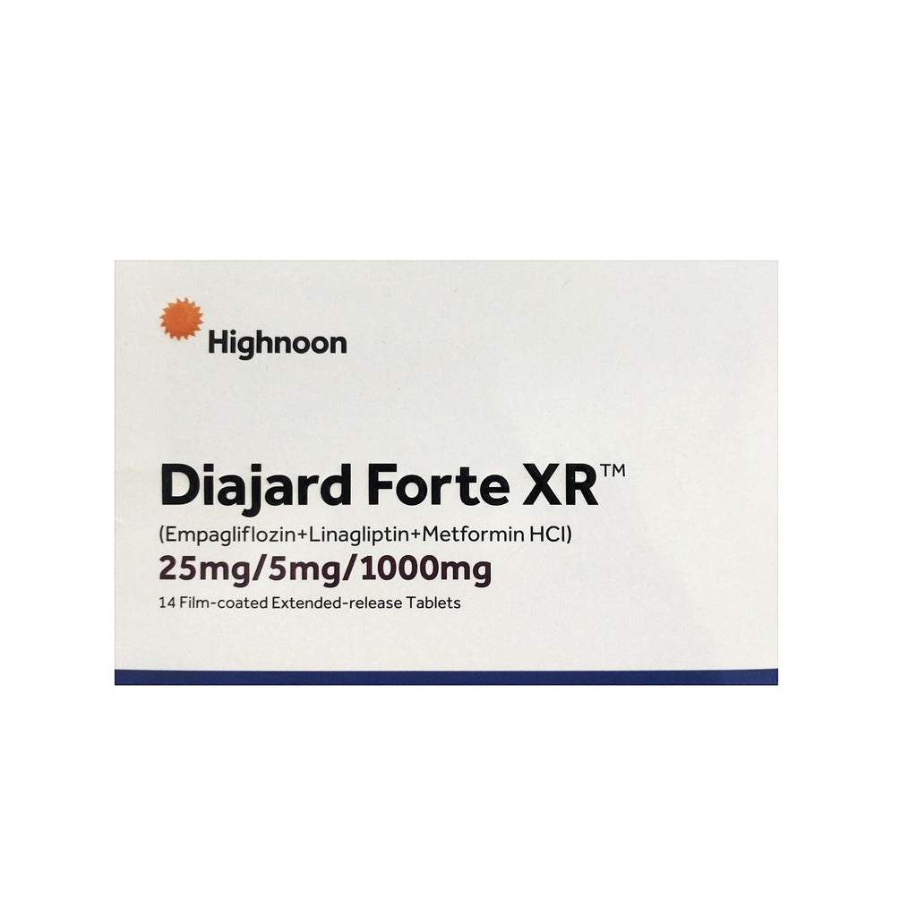 DIAJARD FORTE XR 25/5/1000 TAB
