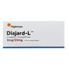 DIAJARD L 5/25MG TAB