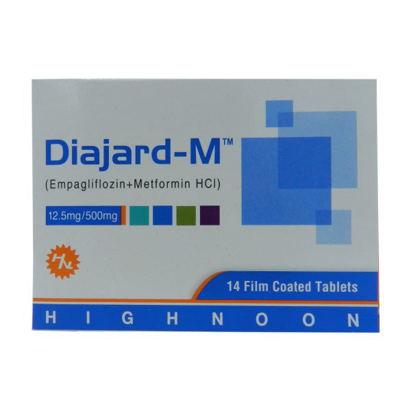 DIAJARD M 12.5/500MG TAB
