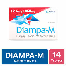 DIAMPA M 12.5/850MG TAB