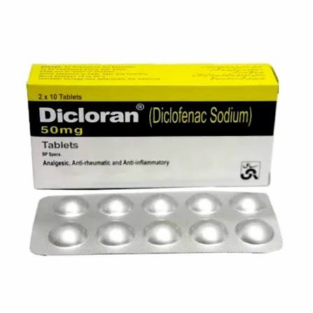 DICLORAN DISP 50MG TAB