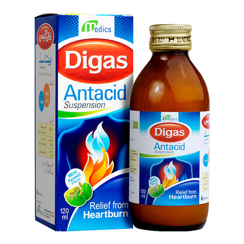 DIGAS ANTACID SYP 120ML
