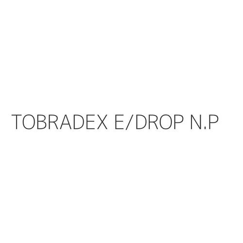 TOBRADEX E/DROP N.P