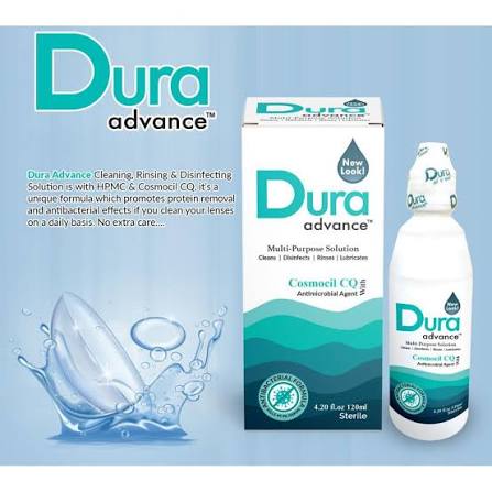 DURA  ADVANCE120ML LENS SOLU