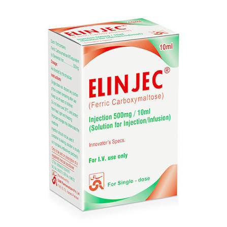 ELINJEC 500MG/10ML INJ